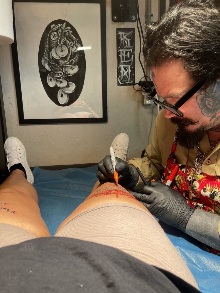 Tiger Temple Tattoo Logo