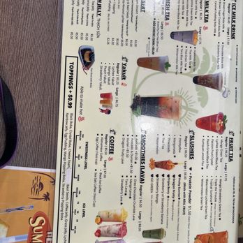 Cha2Cha - The menu - Bubble Tea Near Me - Anaheim, California