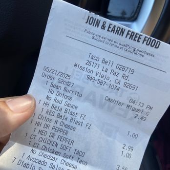 Taco Bell - they forgot my sauce wahhhhh - Fast Food Near Me - Mission Viejo, California Taco Bell - they forgot my sauce wahhhhh - Fast Food Near Me - Mission Viejo, California