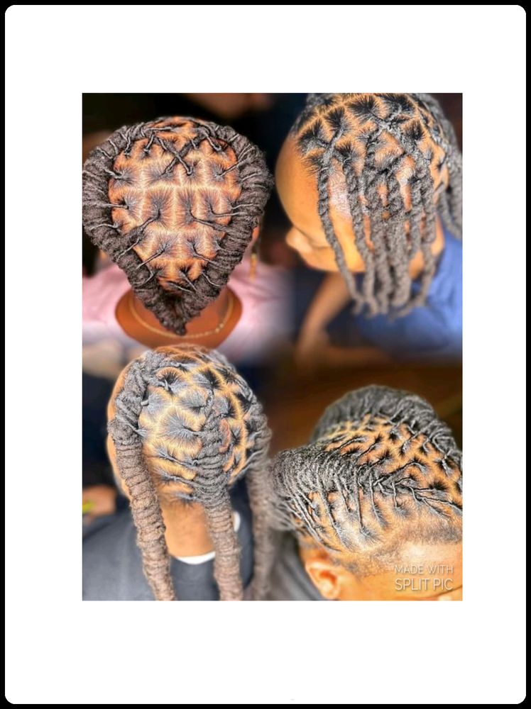 Luvv Locs Within Logo