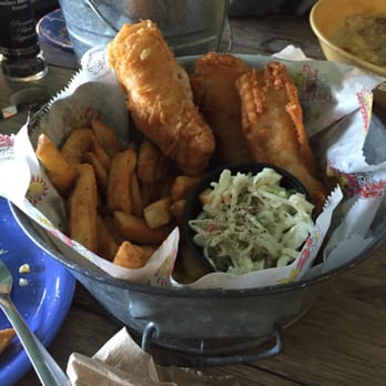 Sam's Beach Bar - Fish and chips. Frozen cod, seasoned fries.... Think Red Robin!!! - Seafood Near Me - Hudson, Florida Sam's Beach Bar - Fish and chips. Frozen cod, seasoned fries.... Think Red Robin!!! - Seafood Near Me - Hudson, Florida
