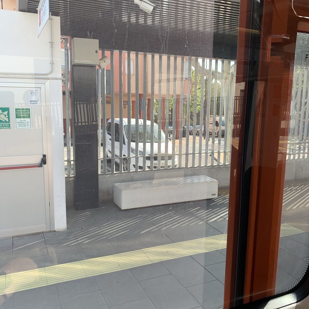 Estación Tram Benidorm - On train to Alicante - Train Stations Near Me - Benidorm, A