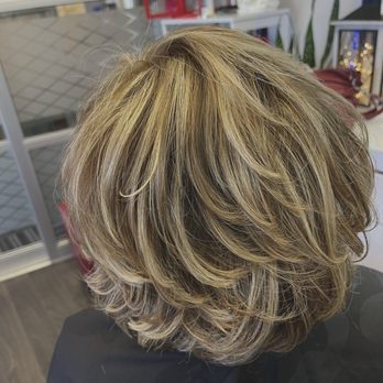 Hairbytes Salon By Merna - She love the two tone and lots of movement.. - Hair Stylists Near Me - Cornelius, North Carolina Hairbytes Salon By Merna - She love the two tone and lots of movement.. - Hair Stylists Near Me - Cornelius, North Carolina