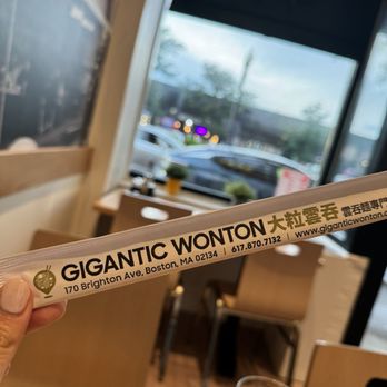 Gigantic Wonton - Noodles Near Me - Boston, Massachusetts Gigantic Wonton - Noodles Near Me - Boston, Massachusetts