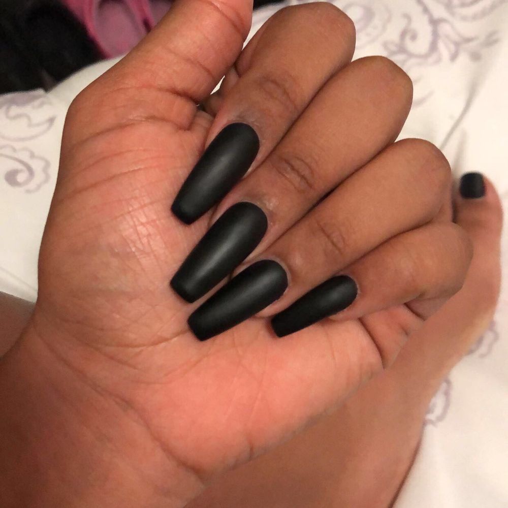 Nail Envogue - Acrylic full set matte finish - Nail Salons Near Me - Lexington, Kentucky Nail Envogue - Acrylic full set matte finish - Nail Salons Near Me - Lexington, Kentucky