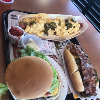 Ted's Hot Dogs - Burger with cheese... CLASSIC! - Hot Dogs Near Me - Tempe, Arizona Ted's Hot Dogs - Burger with cheese... CLASSIC! - Hot Dogs Near Me - Tempe, Arizona