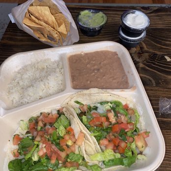 Chronic Tacos - Two 2 Taco Plate - Mexican Near Me - Newport Beach, California