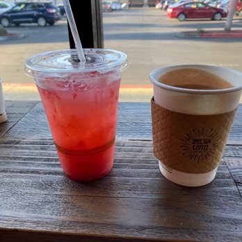 Spectra Coffee - hot chocolate and Strawberries Lemonade - Coffee & Tea Near Me - San Jose, California