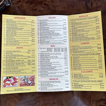 Simi Thai Cuisine - Menu - Thai Near Me - Simi Valley, California
