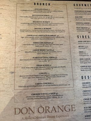 Menu photo 1 Don Orange Redlands, CA Menu photo 1 Don Orange Redlands, CA
