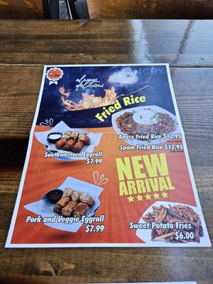 Menu photo 8 Angry Chicken Aurora, CO