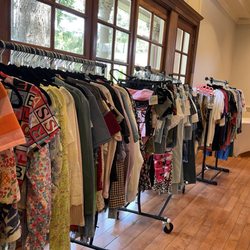 Antique 2 Chic Vendor Market - Racks of vintage clothing