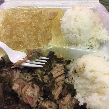 Maruki Tei - Rice, laulau & chicken long rice - Hawaiian Near Me - Kaneohe, Hawaii