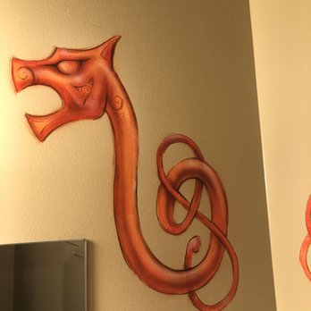 McMenamins Anderson School - Norse Artwork in our room. - Hotels Near Me - Bothell, Washington McMenamins Anderson School - Norse Artwork in our room. - Hotels Near Me - Bothell, Washington