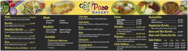 Menu photo 3 El Pavo Bakery & Restaurant San Gabriel, CA