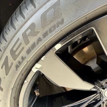 Merlan Wheel Repair  - Before - Wheel & Rim Repair Near Me
