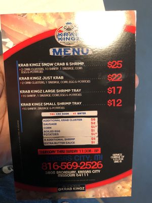 Menu photo 7 Krab Kingz Kansas City, MO Menu photo 7 Krab Kingz Kansas City, MO