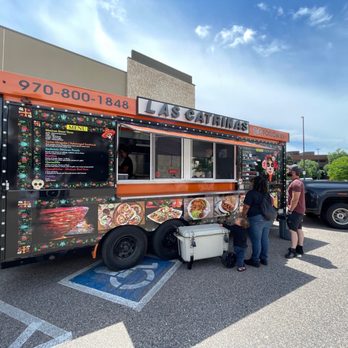 Las Catrinas - people standing in front of a food truck - Mexican Near Me - Fort Collins, Colorado
