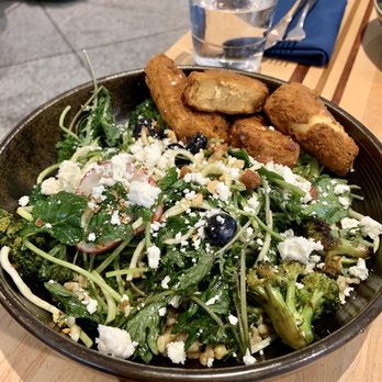 Root Down DIA - Broccoli and farro salad - New American Near Me - Denver, Colorado