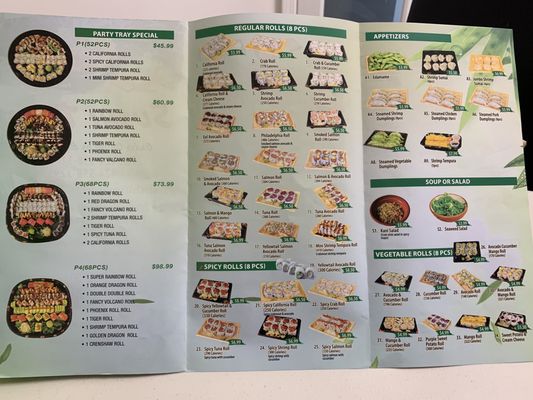 Menu photo 3 Sushi Time Torrance, CA