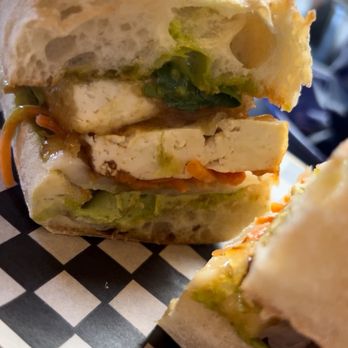 Brickroom - Tofu bahn mi. - New American Near Me - Ashland, Oregon Brickroom - Tofu bahn mi. - New American Near Me - Ashland, Oregon