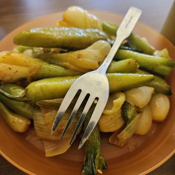 Mila's Mini Market - a plate of asparagus and onions - Grocery Near Me - Plymouth, Indiana Mila's Mini Market - a plate of asparagus and onions - Grocery Near Me - Plymouth, Indiana