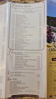 Fortune Chinese Restaurant by null