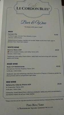 Menu photo 3 Le Cordon Bleu London, XGL