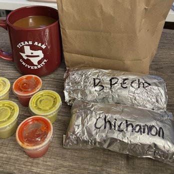 Jesse's Taqueria & Bakery - Breakfast burritos and jalapeño salsa! - Breakfast & Brunch Near Me - Bryan, Texas