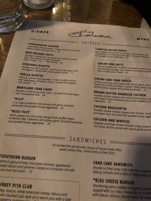 Menu photo 8 The Chelsea New Bern, NC Menu photo 8 The Chelsea New Bern, NC