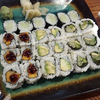 Umi 2 - Great rolls here! Umi has an amazing sweet potato roll and several other veg friendly appetizers and entrees. - Japanese Near Me - New Orleans, Louisiana Umi 2 - Great rolls here! Umi has an amazing sweet potato roll and several other veg friendly appetizers and entrees. - Japanese Near Me - New Orleans, Louisiana