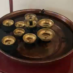 Shari Clemens - Fountain to keep energies clear.