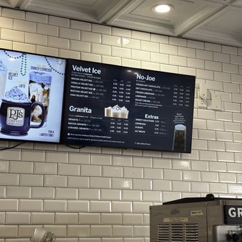 PJ's Coffee - Menu - Coffee & Tea Near Me - Katy, Texas
