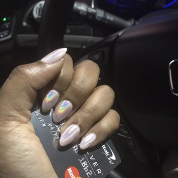 MLV Nails Studio - Almond shaped chrome nails - Nail Salons Near Me - New Orleans, Louisiana MLV Nails Studio - Almond shaped chrome nails - Nail Salons Near Me - New Orleans, Louisiana