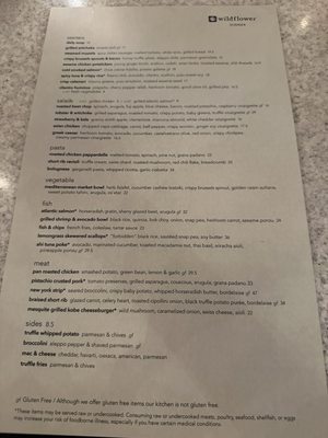 Menu photo 1 Wildflower Tucson, AZ Menu photo 1 Wildflower Tucson, AZ