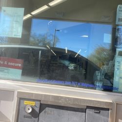 Walgreens - Dirty window broken button.