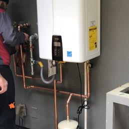 New unit with expansion tank