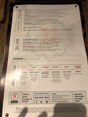 Menu photo 5 R Public House Chicago, IL Menu photo 5 R Public House Chicago, IL