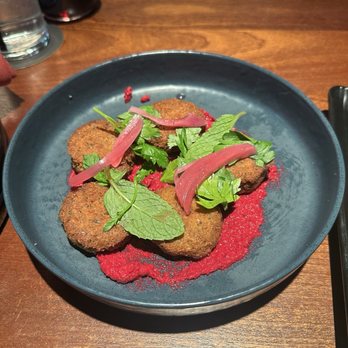 Traveler's Cart - Falafel Bites (VG) (GF) - Cocktail Bars Near Me - Houston, Texas