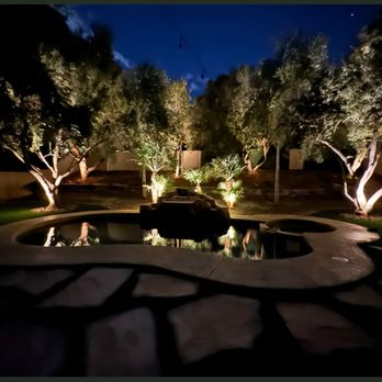 VanDorne Landscape and Design - They did all the flagstone, turf and lighting work. - Landscaping Near Me