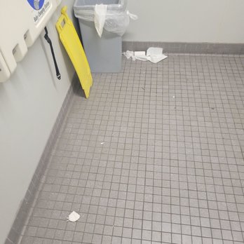 CVS Pharmacy - the floor of a public bathroom - Drugstores Near Me - Pembroke Pines, Florida