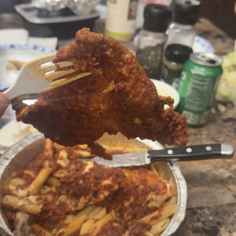 Chicken cutlet vertically Chicken cutlet vertically