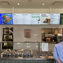 sweetgreen - Healthy Salads, Wraps, and Bowls - Counter and menu