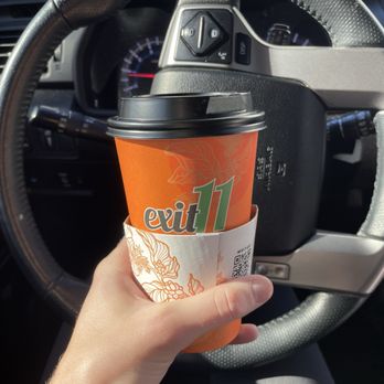 Exit 11 Coffee - My drink- hot white chocolate mocha - Coffee & Tea Near Me - Eureka, Missouri