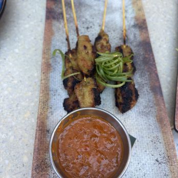 Straits - Santana Row - Chicken Satay HH - Asian Fusion Near Me - San Jose, California