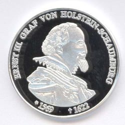 400 Jahre Marktrecht Bückeburg - Gedenkmedaille zum Jubiläum "400 Jahre Marktrechte Bückeburg"