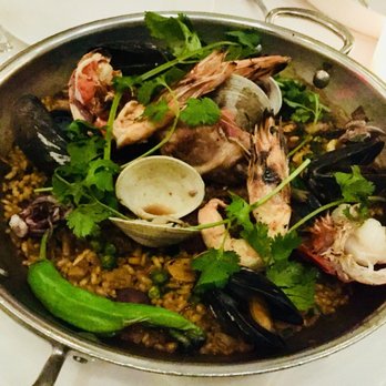 Ostra - Paella Valenciana Style - Seafood Near Me - Boston, Massachusetts Ostra - Paella Valenciana Style - Seafood Near Me - Boston, Massachusetts