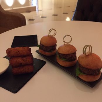 Rotunda Bar & Lounge - Tater tots and sliders.  The tater tots are super delicious! - Bars Near Me - London, XGL