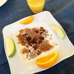Hotel De Geer - En del av frukostbuffén