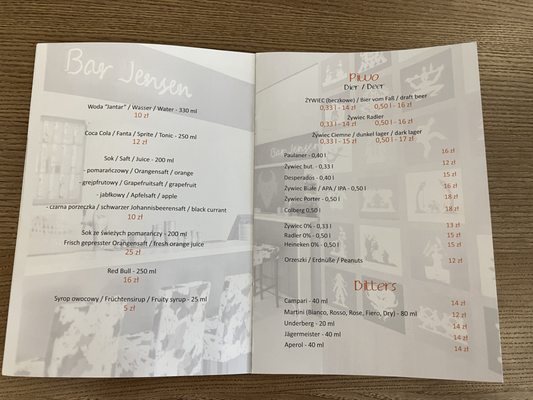 Menu photo 2 Cafe Bar Jensen Kołobrzeg, ZP Menu photo 2 Cafe Bar Jensen Kołobrzeg, ZP